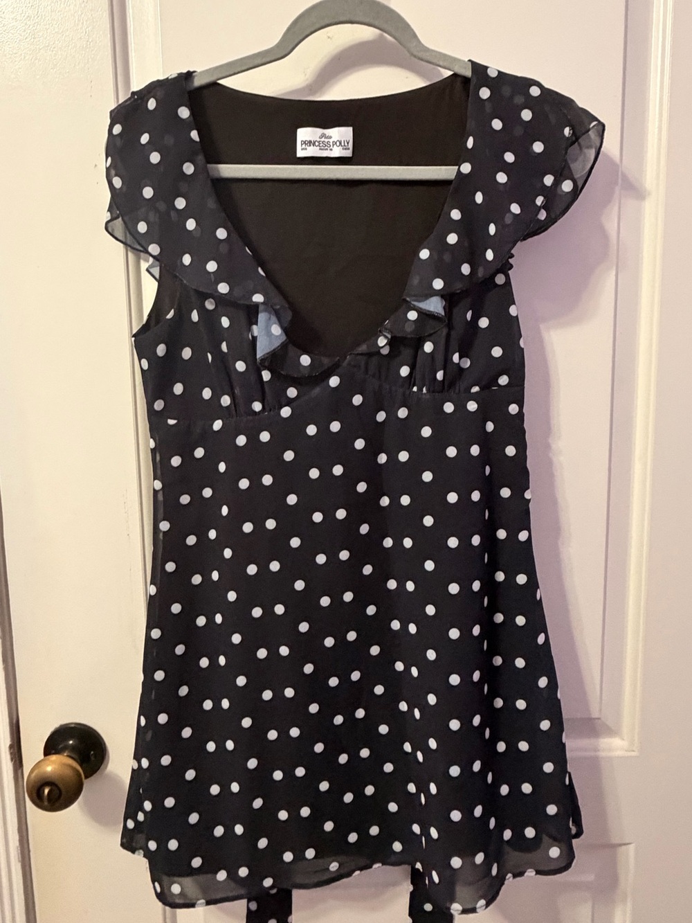 Polka Dot Mini Dress